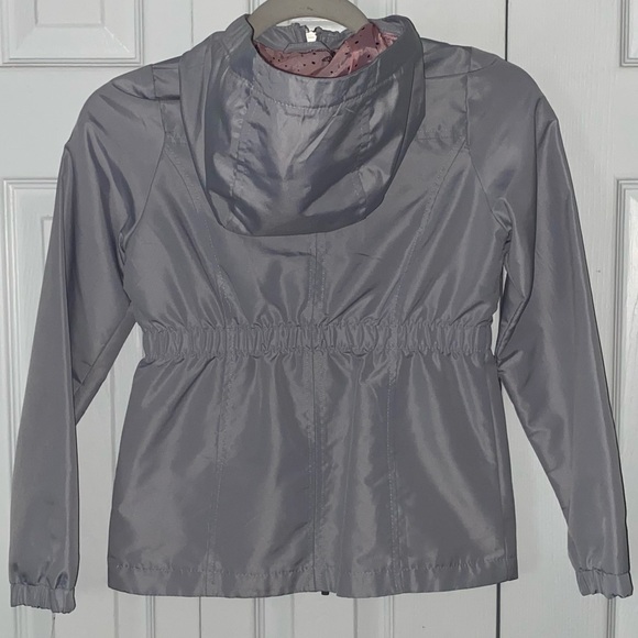 Spring windbreaker/jacket for girls light grey size 10 by JESSICA SIMPSON - Picture 6 of 9